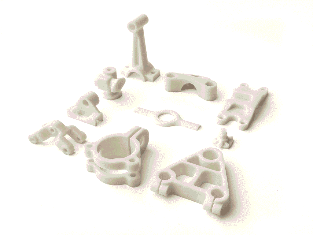 abs CNC-machining parts